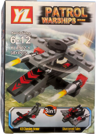 Zanna Toys Τουβλάκια Φορτηγάκι 3 Σε 1 για 6+ Ετών