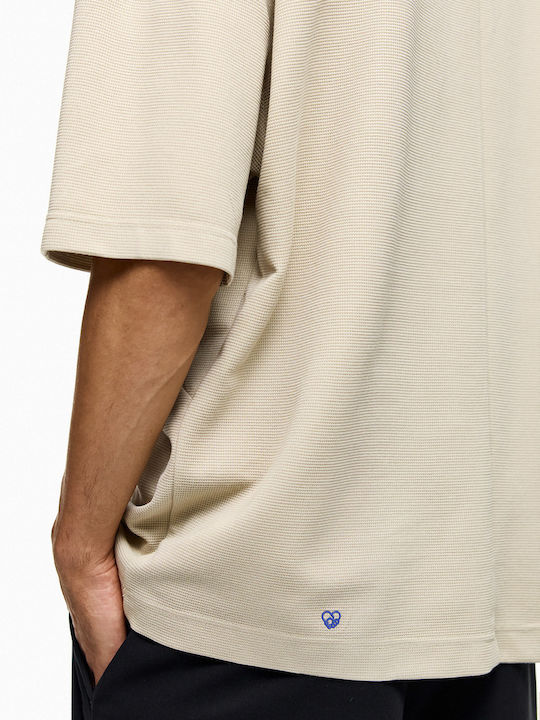T-shirt Μπεζ