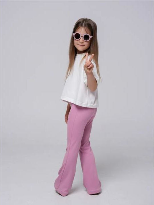 Kids Legging Sports Long Lilac