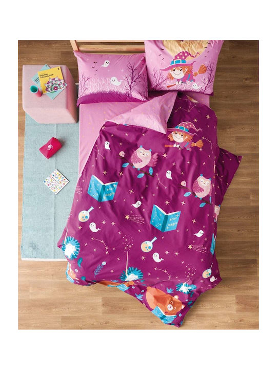 Kentia Hans Детски калъфи за възглавници от 100% памук 50x70бр Pink-purple