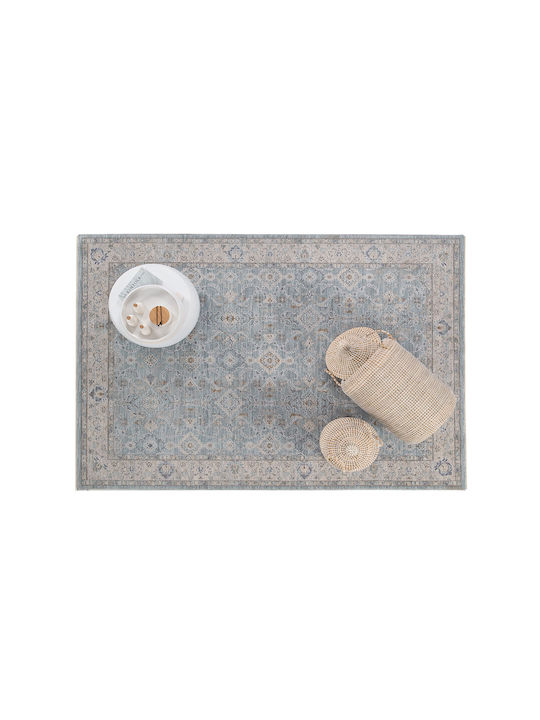 Royal Carpet Tabriz 839 Teppich Rechteckig Synthetisch,Polyester/Cotton/Leather Blue