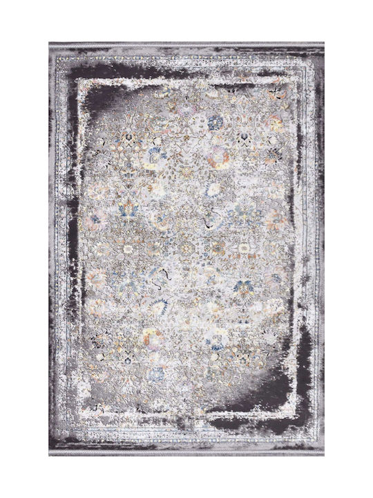 Tzikas Carpets Quares 31464-110 Χαλί Ορθογώνιο με Κρόσια Πολύχρωμο 160x230cm
