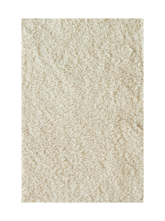 Ns Carpets Elite Χαλί Ορθογώνιο Shaggy White 200x240cm