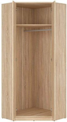 Doppeltür Ecke Novsore 119 80x80x197cm Sonoma Beech