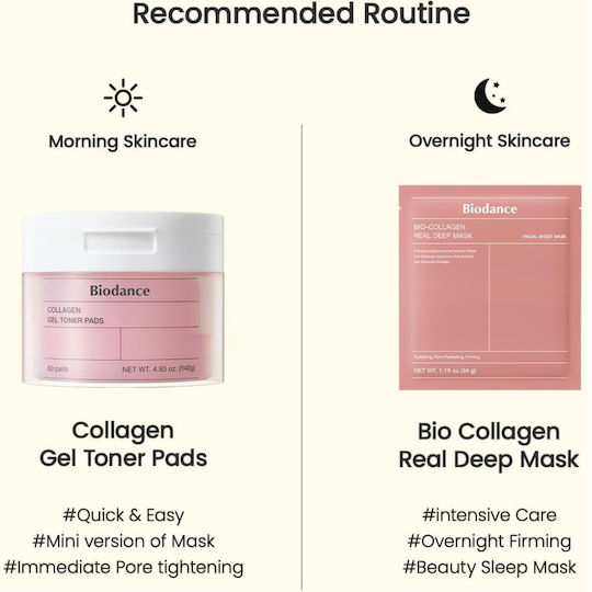 Biodance Exfoliating for Face in 1 Pads for Sensitive Skin 140gr