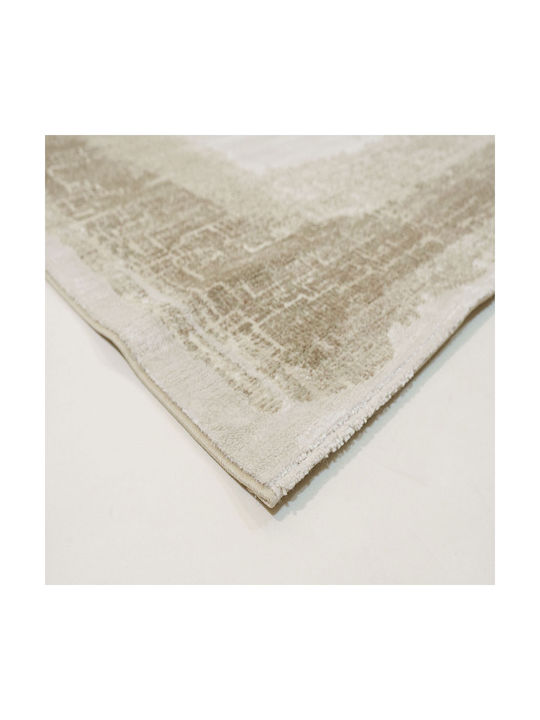 Ezzo Firenze E609a3x Teppich Rechteckig Synthetisch,Polyester/Cotton/Leather Cream