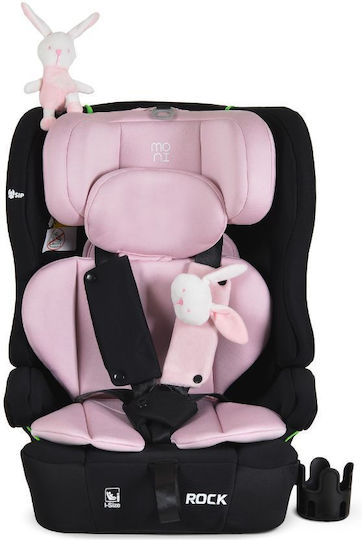 Moni Rock Καθισματάκι Αυτοκινήτου i-Size Baby Pink 9-36 kg