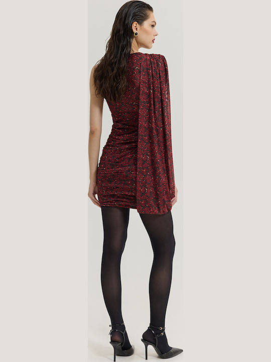 Sommer Mini Abendkleid Clover Rot