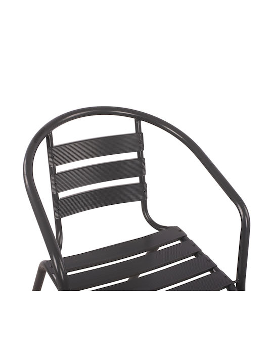 Garten- und Outdoor-Möbelsets Für Speisesaal Figo Laura 3 Stück Grau