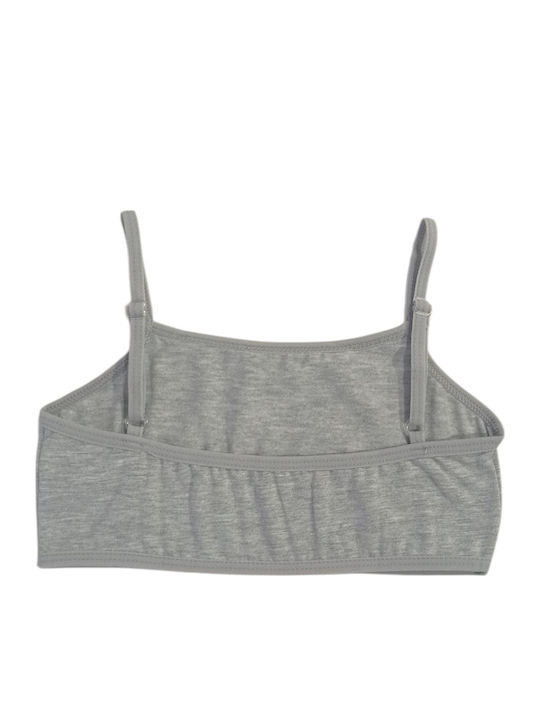Berrak Kinder-Bustier Gray