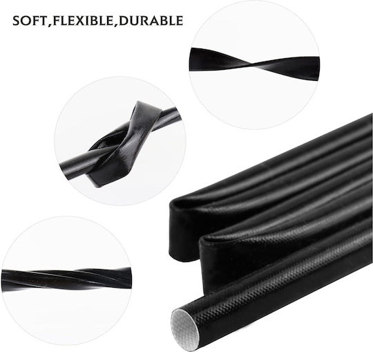 Xiamen Mj Industrial Tech Co. Kabelschutzgitter Schwarz ACR-8-0-CL 1 Stück