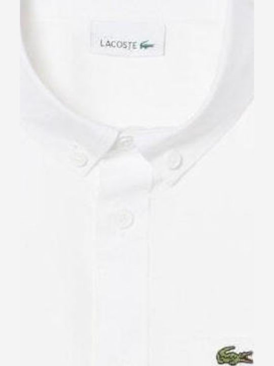 Kids One Color Long-Sleeved White Shirt