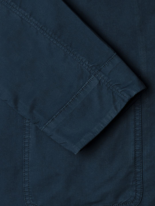 Μακρυμάνικo Overshirt Dulwich Blue