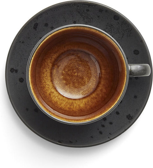 Bitz Set of Cups Cappuccino Ceramic Brown 240ml 4pcs