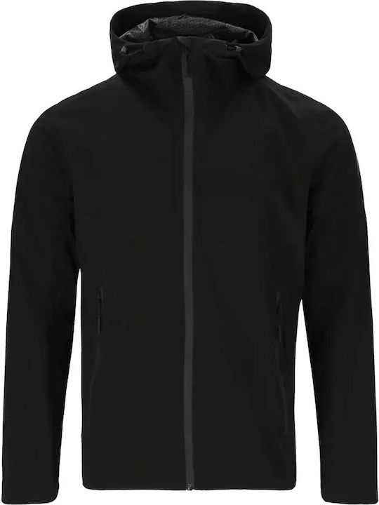 Athletic Jacket Waterproof and Windproof Black