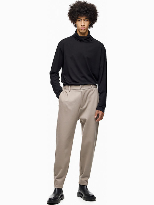 Trousers Elastic Brown