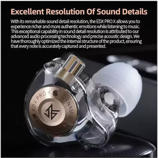 Kz Acoustics Edx Pro X Черни