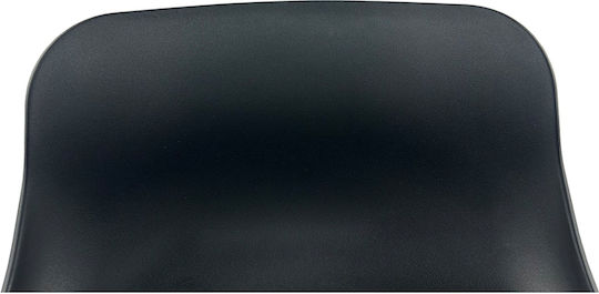 Hocker Bar Encanta mit Höhenverstellbar Black 44x45x58cm