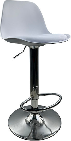 Hocker Bar Encanta mit Höhenverstellbar White 41x40x79cm