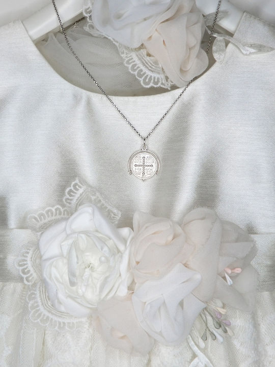 Polytimo Necklace Constantine Talisman made of Silver