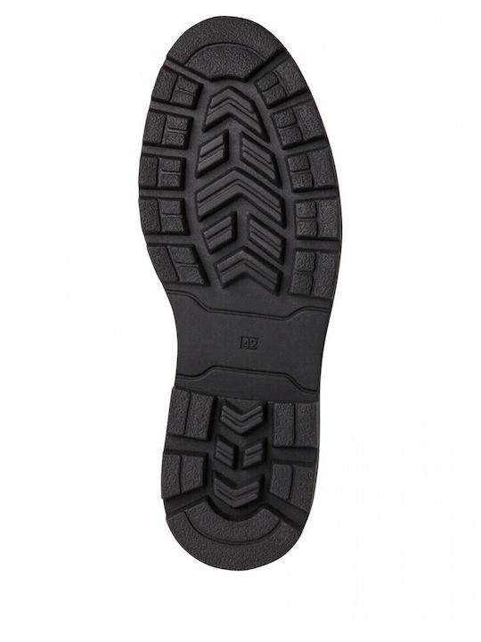 Leather Black Men's Boots