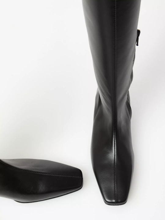 Leather Women's Boots Black