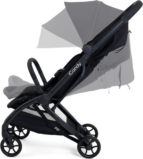 iCandy Pip Baby Stroller Suitable for Newborn Black 7kg IC3160