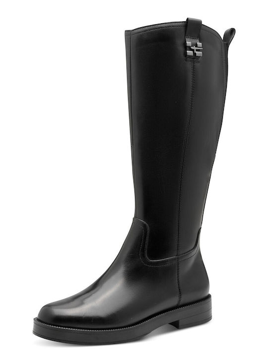 Leather Women's Boots Black