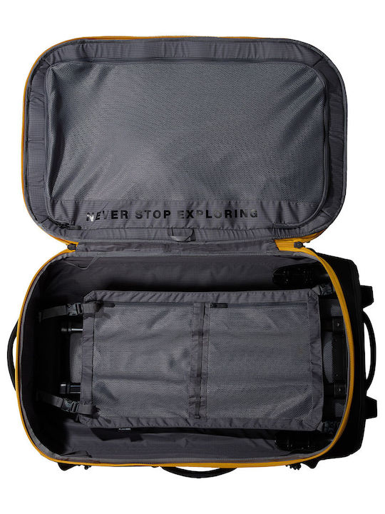 The North Face Base Camp Rolling Thunder Mare Valiză De Călătorie Tough Galbenă Cu 4 Roți Înălțime 77cm