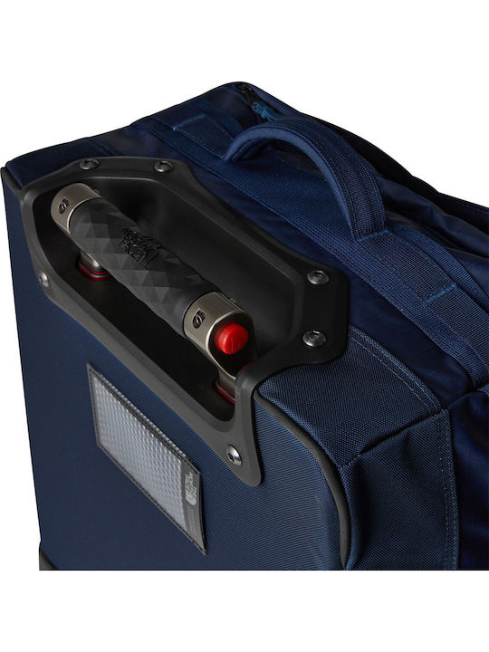 The North Face Base Camp Voyager Cabin Suitcase Navy Blue With 4 Wheels Height 54.6cm