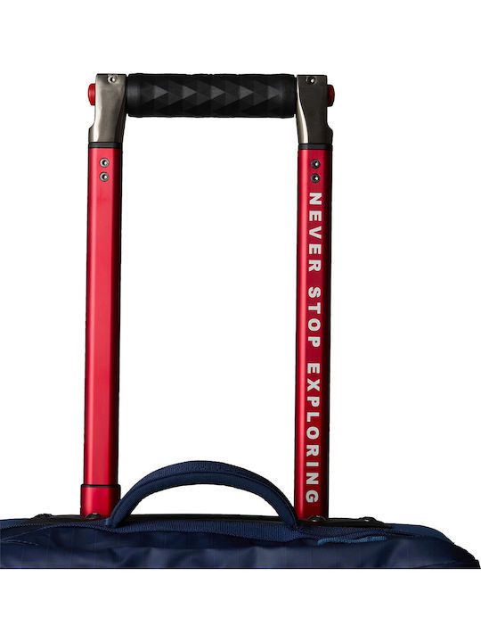 The North Face Base Camp Voyager Cabin Suitcase Navy Blue With 4 Wheels Height 54.6cm