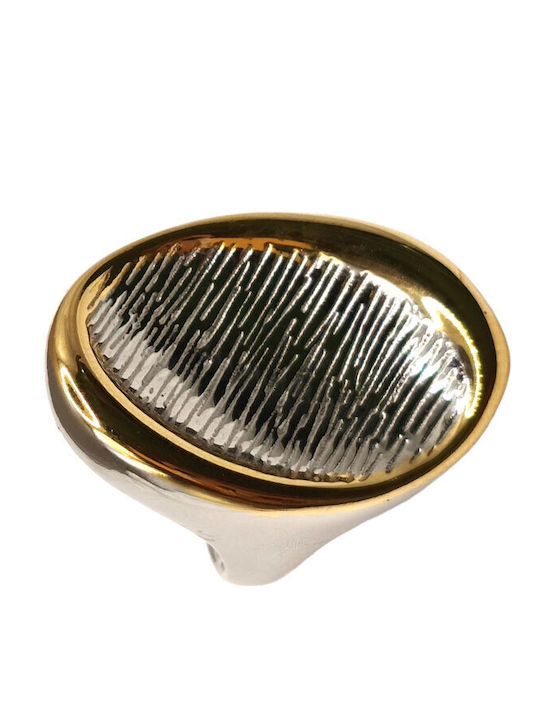 Damen Ring aus Stahl
