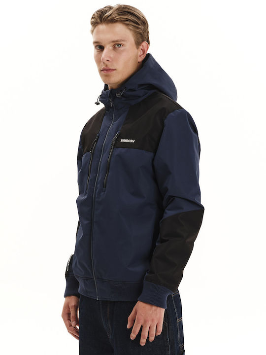 Jacket Bomber Waterproof Blue