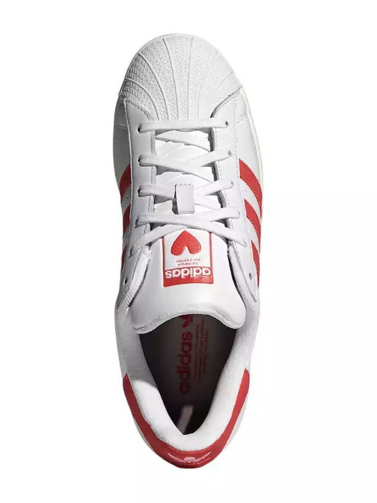 Superstar Sneakers Ftw White / Bright Red / Wonder Clay