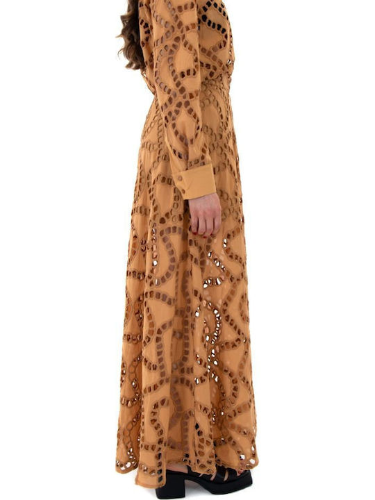 Skirt Fustă Camel
