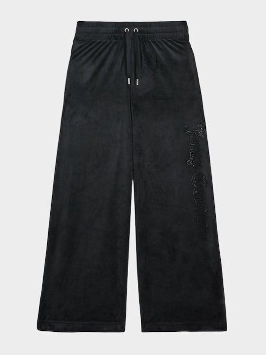 Sweatpants Flared Black