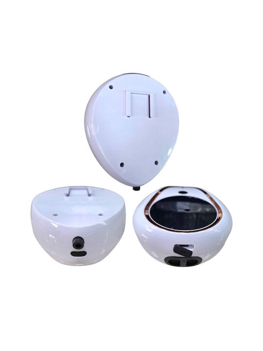 Montat pe perete Dispenser Dozator Plastic cu Distribuitor Automat Alb 300ml