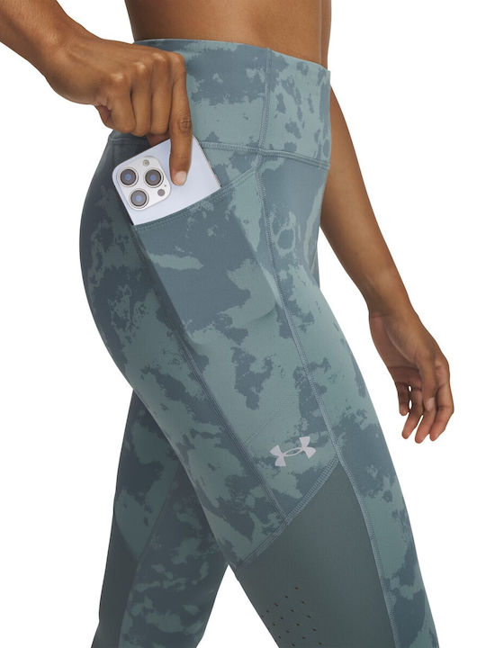 Training Damen Gekürzte Leggings Blau