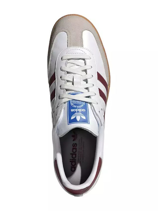 Samba Og Herren Sneakers Ftw White / Core Burgundy / Gum