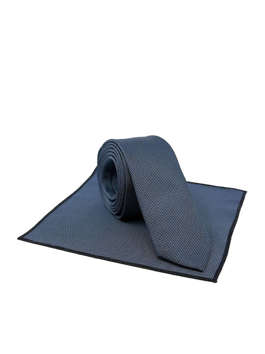 Legend Accessories Men's Tie Set Monochrome in Blue Color