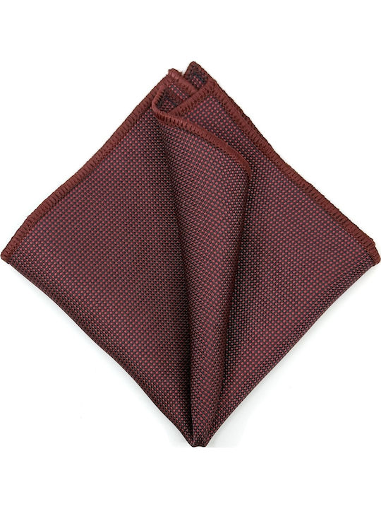 Legend Accessories Σετ Ανδρικής Γραβάτας Μονόχρωμη σε Μπορντό Χρώμα