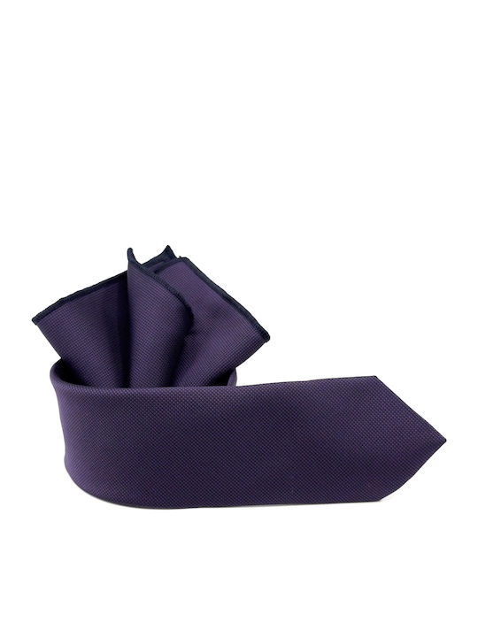 Legend Accessories Set de Cravată pentru Bărbați Tipărit în Culorea Violet