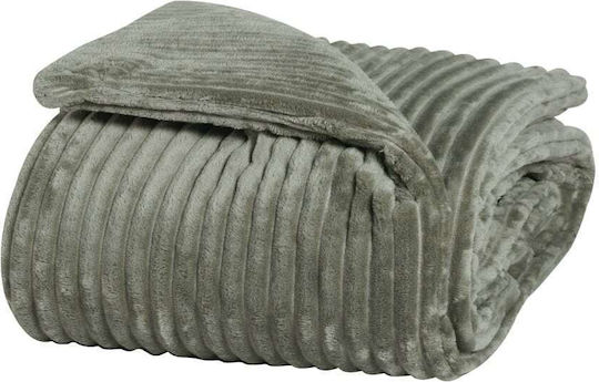 Kentia Sergio Ριχτάρι Πολυθρόνας Fleece 75x190εκ. 10 Green