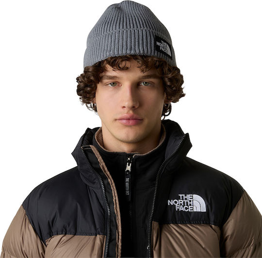Beanie Unisex Beanie mit Rippstrick in Gray Farbe