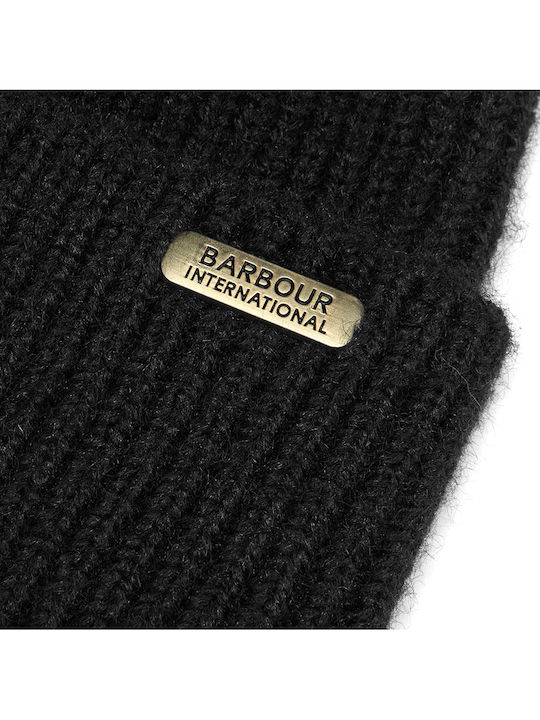 Beanie Beanie with Rib Knit in Gray color