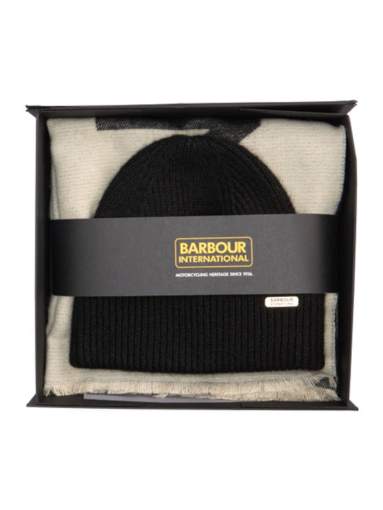 Beanie Beanie with Rib Knit in Gray color