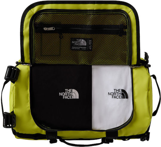 The North Face Base Camp Duffel Sack Voyage Back 31lt Yellow Fabric L27.94xW27.94xH27.92cm
