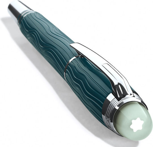 MontBlanc Starwalker Füllfederhalter Grüne mit Blauer Tintenfarbe