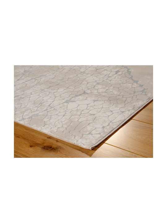 Tzikas Carpets Creation 74300-260 Σετ Μοντέρνα Χαλιά Κρεβατοκάμαρας Μπεζ-χρυσο 342-0-335-74300-260 3τμχ