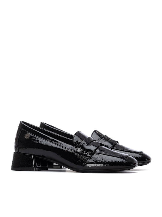 Pumps mit flachem Absatz Schwarz
